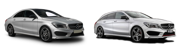 Roof Racks Mercedes CLA-Class vehicle image